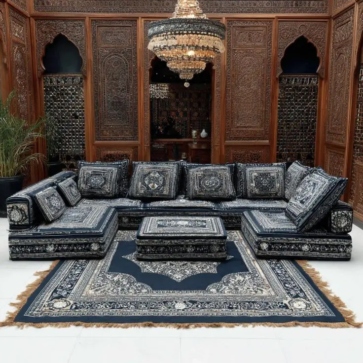 مبلمان و دکوراسیون دست ساز سفارشی ایران زمین ، Handmade Iranian sofa