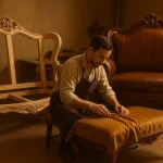تعمیر مبل کلاسیک و عتیقه | رویه‌کوبی حرفه‌ای و چوب‌کاری با راش و گردو